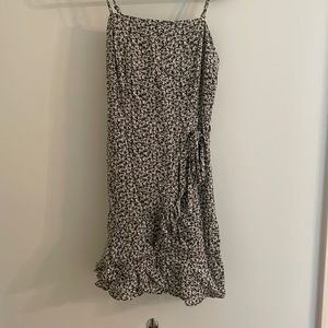 Altar’d State Green Floral Mini Dress size small